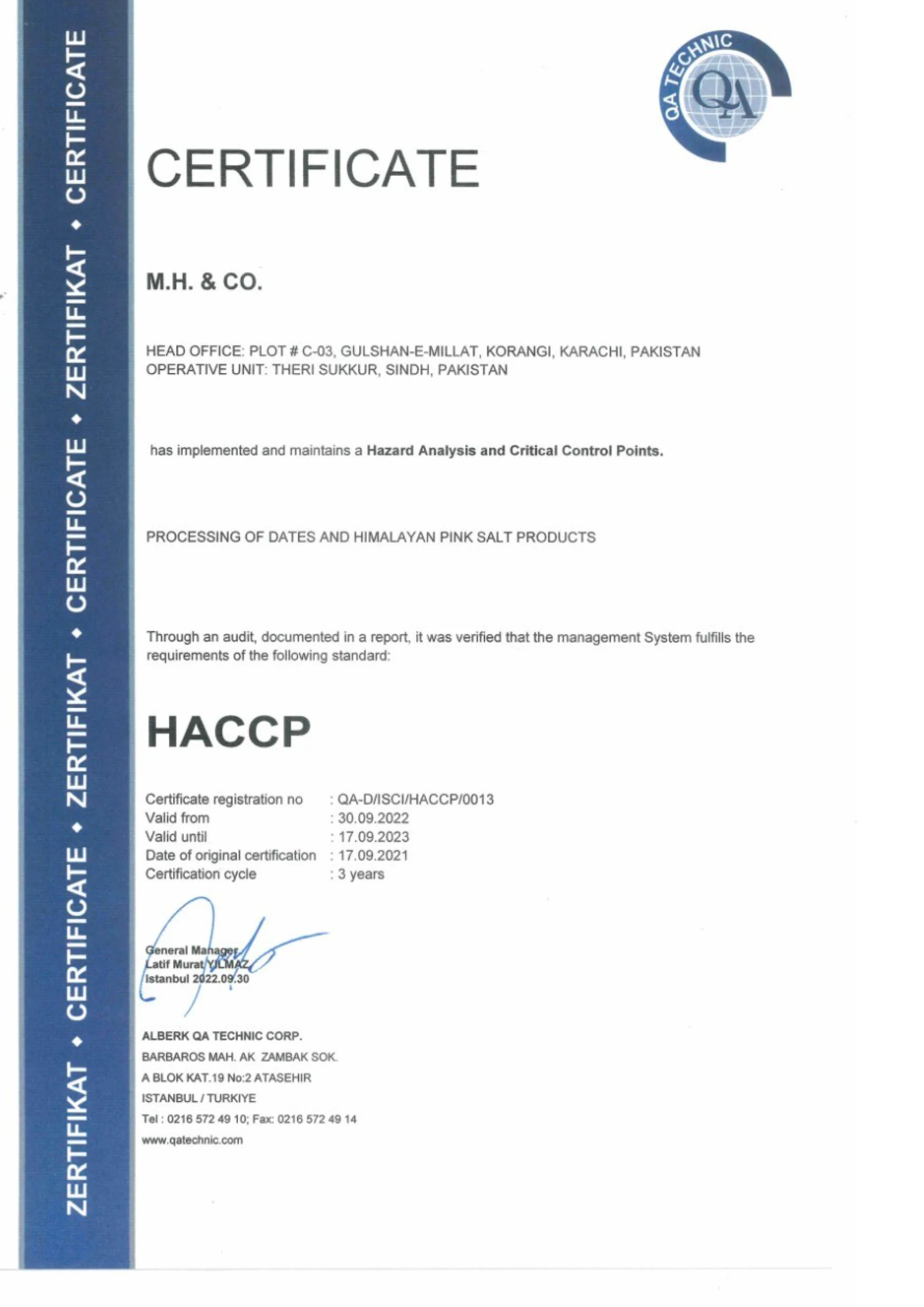 HACCP 2023